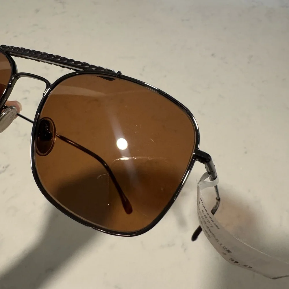 TOD’S Brown Aviator Sunglasses
